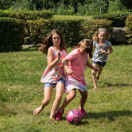 kids Playing Soccer