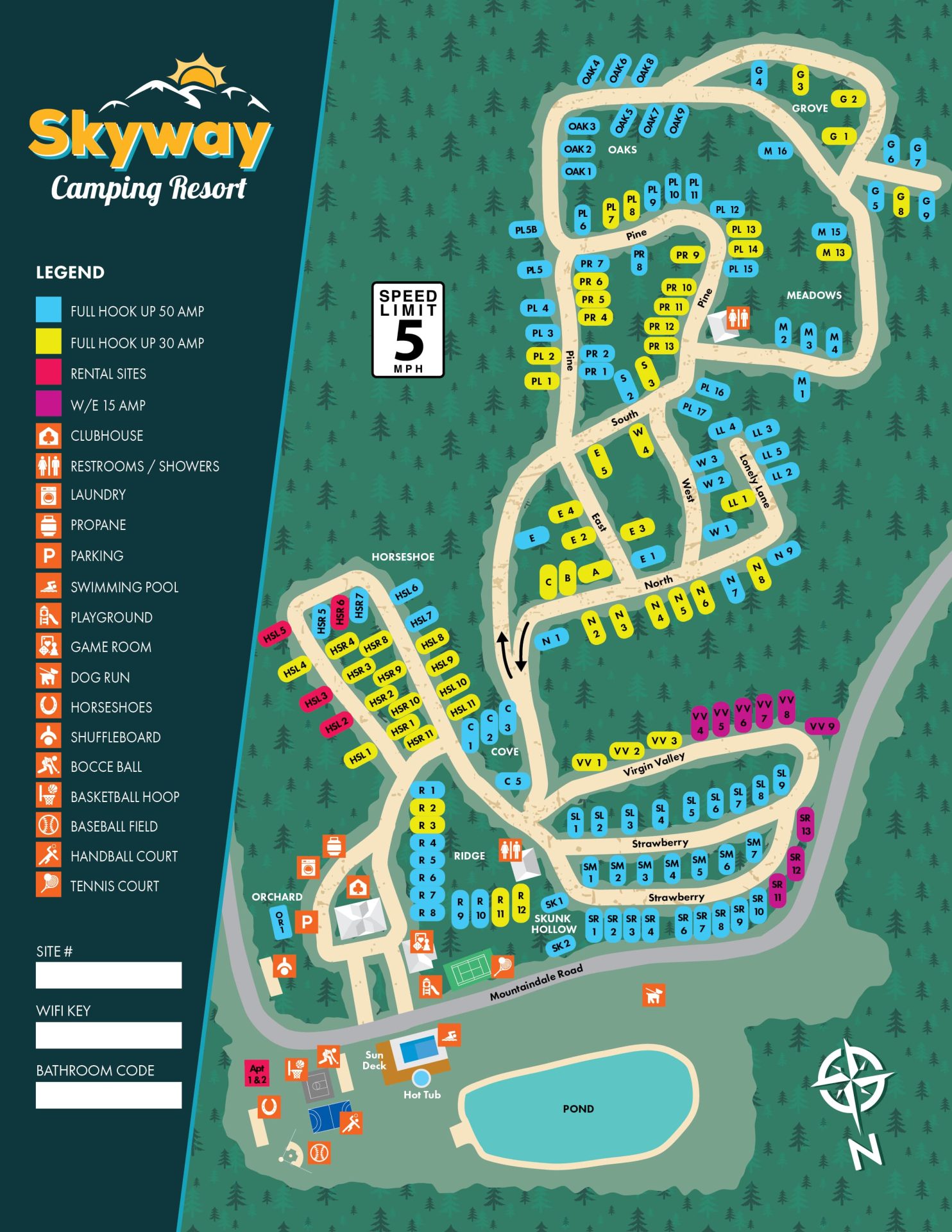 2025 Resort map